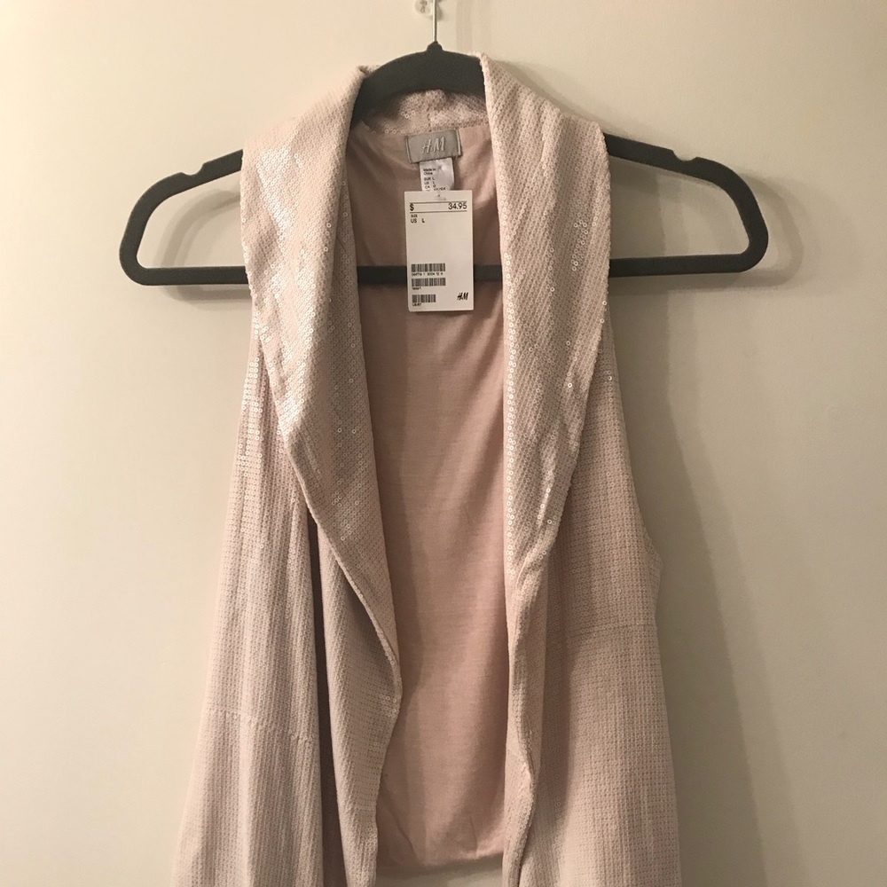 H&M sequin vest